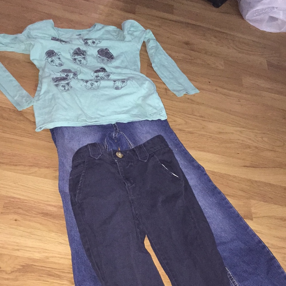 Pants and shirt